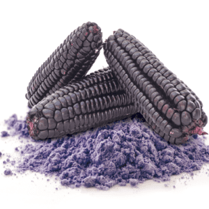 Raw purple corn